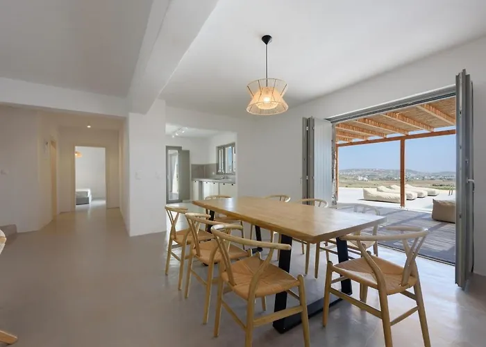 Villa Aegean Gem With Private Pool In Paros Mármara